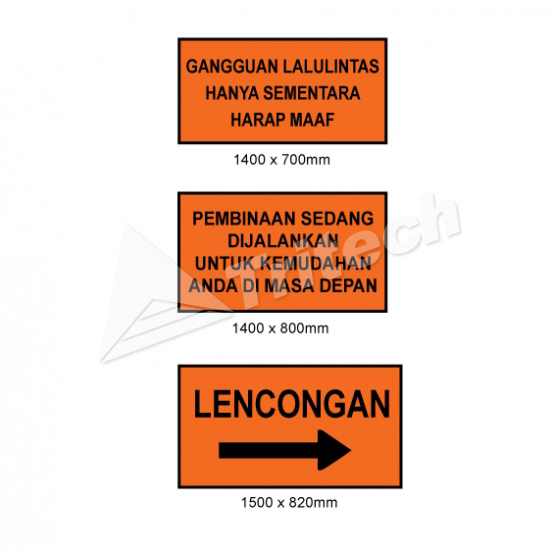 Temporary Construction Signs List 2