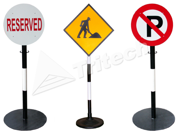 Traffic Safety Pole Signboard