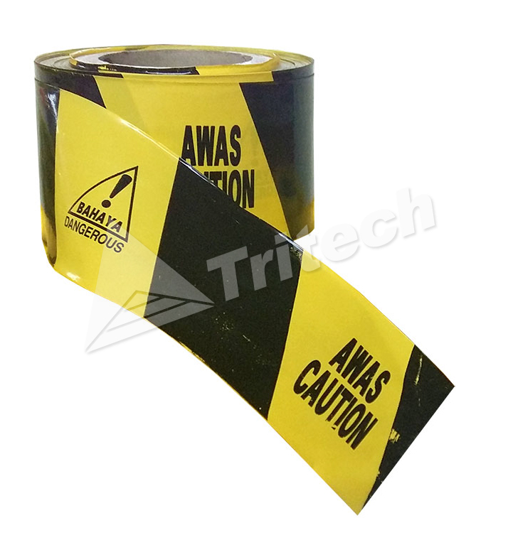 AWAS CAUTION Black/Yellow Tape
