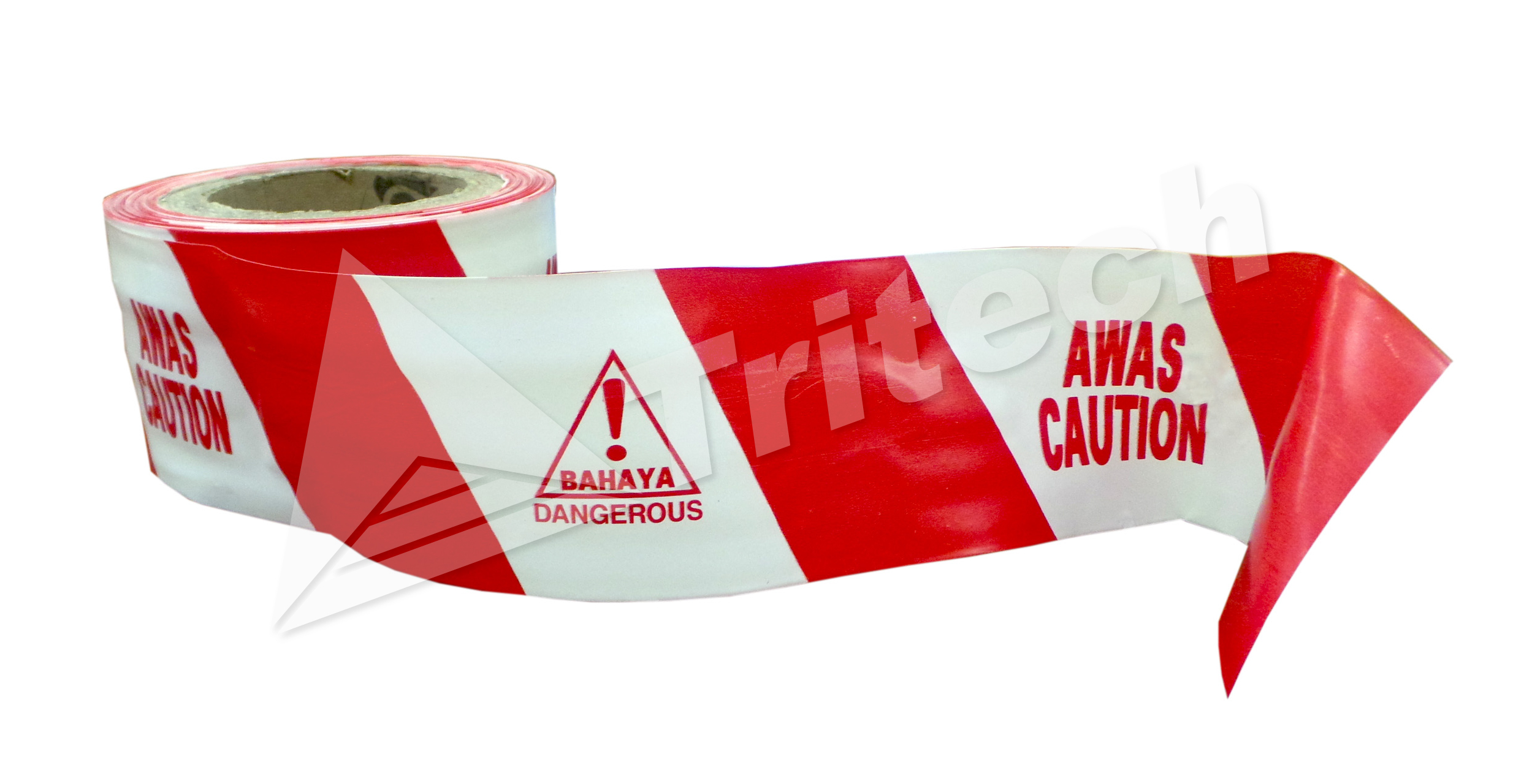 AWAS CAUTION Red/White Tape