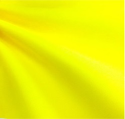 PU Coated Polyester in Fluorescent Yellow